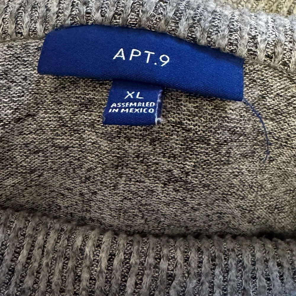 Apt. 9 Heather Gray Turtleneck Sweater